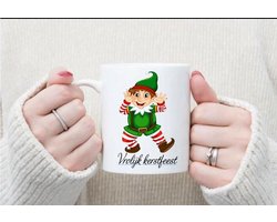 Bedrukte Beker Fijne feestdagen Mok Quote Tekst Mug Spreuken Gepersonaliseerd Cadeau Geschenk Kerst Pakket   Christmas Bedrijf Collega Werknemer Werkvloer