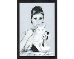 Bedrukte Spiegel - Wandspiegel Cult - Decoratieve Wand - Kunststof Frame - 20x30 cm - Meerkleurig