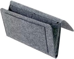 Bedside Bag Organizer - Felt Bed Organiser - Sofa Organiser - Bag met Remote Control voor Thuis - College - Dormitorium - Bunk Bed - Ziekenhuisbed - Kinderbed - Bed Rust en Opbergruimte