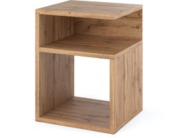 Bedside Table Oak Wotan 30 CM Bedside Table Bedroom Furniture Nakastlik