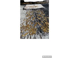Bedspread Velvet Hand Embroidery (4) - Barok - Fluweel