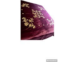 Bedspread Velvet Hand Embroidery - Barok - Fluweel
