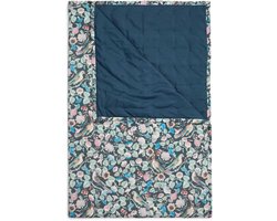 Bedsprei Aleste - Sprei Dekbed - Slaapkamer Decoratie - Gemaakt van Gerecycled Materiaal - 180x265 cm - Leigrijs