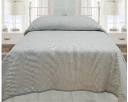 Bedsprei Bambu - Taupe - Maat: 180 x 260cm