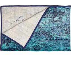 Bedsprei beddinghouse x van gogh museum champs de blé - Bedsprei - 180x260 cm - Blauw