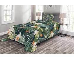 Bedsprei Set - Dekbedovertrek Sprei - Slaapkamer Decoratie - Gewatteerd Ontwerp - 170 x 220 cm - Multi