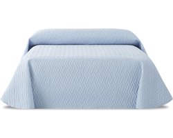Bedsprei Waterproof 70x140cm Lichtblauw - 100% urine- en waterdichte spreien - Kinderledikant - Premium Belmarti® kwaliteit