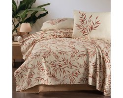 Bedspreiset - Lits-Jumeaux - 260x220/240 + 2 kussenslopen 60x70 - Tarcın