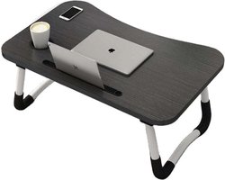 Bedtafel | Mini tafel | Opklaptafeltje voor op bed | Bijzet tafel