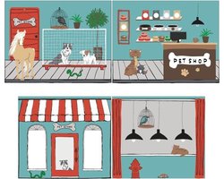Bedtent Pet Shop