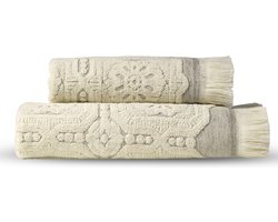 Bedtime Jewels - Devilla - Douchelaken - Damast - 70 x 140 cm