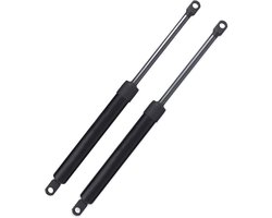Bedveren Set - Opklapbed Onderdelen - Bedombouw Reparatie - 1250 Newton Kracht - 135 cm Breed - Zilverkleurig