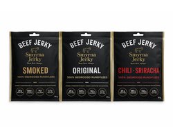 Beef Jerky Mega Mix – 15 x 50g – 3 Smaken