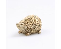 Beeld egel klein goud 5,5x4x3cm