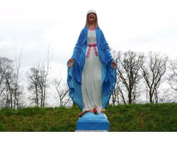 Beeld Maria - 90 cm - Polystone in Kleur