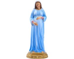 Beeld van de Heilige Maagd Maria - Sculptuur van zwangerschap - Religieuze resin ornamenten voor tuin en huisdecoratie