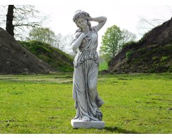 Beeld Vrouw Staand - 95 cm - Steen