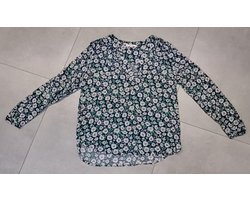 Beeldige blousse met bloemen van Esprit - Maat 36