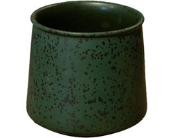 Beeldjes succulente pot, keramische planter rond porselein kleine kamerplant, decoratieve cactusplanter met drainage hole