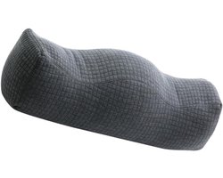 Beenverhogingskussen, verhoogd beensteunkussen, ergonomisch voetkussen, voetensteun voor op kantoor, beenkussen voor in bed, slapende benen, knieën, onderrug en meer