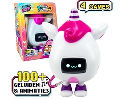 Beep Boop Kirin – Je virtuele huisdiertje met emoties, 4 games en 100+ geluiden & animaties - Verzorgen en spelen - Interactief speelgoed