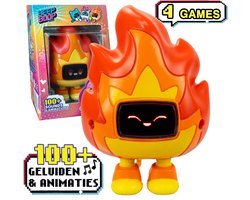 Beep Boop Tochi – Je virtuele huisdiertje met emoties, 4 games en 100+ geluiden & animaties - Verzorgen en spelen - Interactief speelgoed
