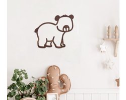 Beer schets Wall Decor Home - Kinderkamer / Kinderen / Dieren / Kinderkamer/ babykamer/ wanddecoratie/ decoratie voor woning