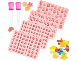 Beertjesvorm - siliconen antiaanbakvorm voor bonbons, chocolade en snoepjes