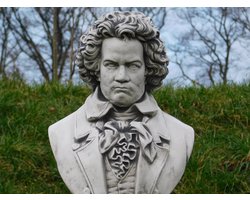 Beethoven Buste - 53 cm - Steen