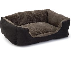 Beeztees Baboo - Kattenmand - Taupe/Zwart - 48x37x18 cm