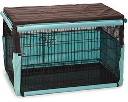 Beeztees benchhoes Benco bruin/mint 63 x 55 x 61