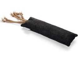 Beeztees Catnip Kussen Zac - Kattenspeelgoed - Grijs - 33 cm