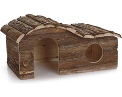 Beeztees Forest Arch Blokhut - Knaagdier - 43x28x22 cm