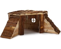 Beeztees Forest hoekhuis- groot - 48 x 48 x 21 cm