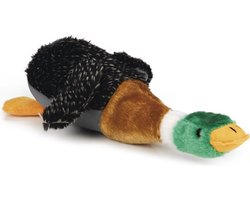 Beeztees Honden knuffel Eend - Honden speelgoed - Hondenspeeltjes - Met piep - Pluche - 36x25,5x9 cm