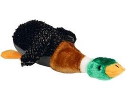 Beeztees Hondenknuffel Eend - Hondenspeelgoed - Pluche - 36x25,5x9 cm