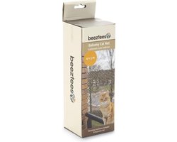 Beeztees - Kattennet - Voor Balkon - Transparant - 4x3 m