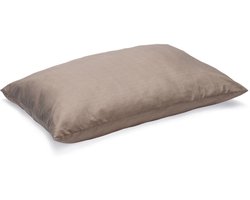 Beeztees Lounge Hondenkussen Sofixa - Hondenkussens - Hond - Taupe - 100 x 70 x 20 cm