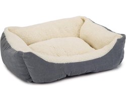 Beeztees Mogina - Kattenmand - Pluche - Blauw - 45x37x18 cm