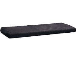 Beeztees Moza - Vensterbank Mat - Pluche - Antraciet - 65x27x3 cm