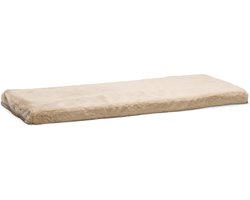 Beeztees Moza - Vensterbank Mat - Pluche - Beige - 65x27x3 cm