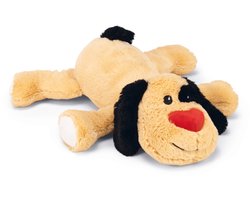 Beeztees XL-Knuffel Belle - Hondenspeelgoed - Pluche - Licht Bruin - 48x46x11 cm
