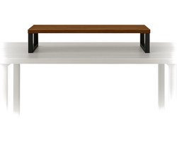 BEGRYF - Monitorstandaard - rustiek bruin - 90x20x10 cm