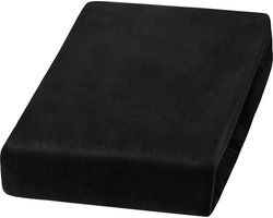 Behandelstoel hoes - Velours Zwart - Beschermhoes