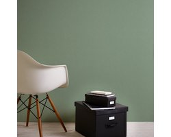 Behang 378311 Attractive A.S. Création Groen Kantoor Hal, Gang Keuken Slaapkamer Woonkamer