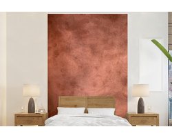 Behang - Fotobehang Koperen achtergrond - Breedte 145 cm x hoogte 220 cm