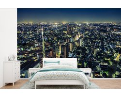 Behang - Fotobehang Tokyo - Stad - Japan - Breedte 390 cm x hoogte 260 cm