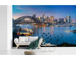 Behang - Fotobehang Uitzicht op Sydney, Australië - Breedte 390 cm x hoogte 260 cm