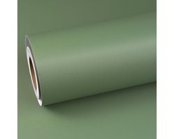 Behang groen meubel folie zelfklevend groen mat 40cm×7m keuken folie zelfklevende kasten lichtgroen behang zelfklevend woonkamer modern decor folie meubels vintage voor tafel