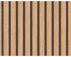 Behang Lattenwand Behang Houten Lamellen Behang Houtlook